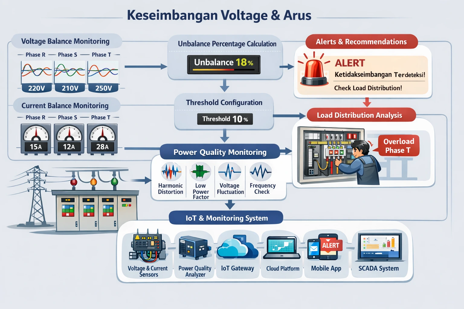 Monitoring Kondisi MDB Panel